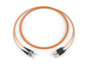Fiber Optic Jumper 2F ST compatible to SC Duplex Zipcord Cable Standard Orange Jacket 3 M CORNING 505702K5120003M
