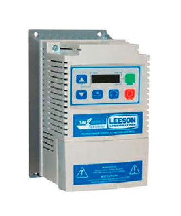 200/240V Leeson Motors AC Controls Vector Series Drive VFD NEMA 1 3PH 7.5HP 174616