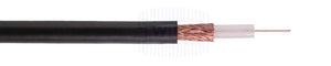 Alpha Wire 9803 22 STR Briad PVC Jacket 75 OHM BARE COPPER Coaxial Cable