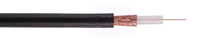 Alpha Wire M4243 30 AWG 30V Braid PVC Jacket 1 Coax Manhattan Electrical Coaxial Cable