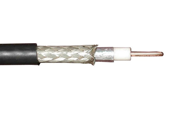 Alpha Wire RG 58/U 53 Impedance Braid Shield PE Insulation Coaxial Cable