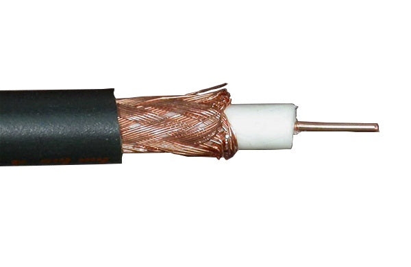Alpha Wire Type RG 59 75 Impedance Braid Shield PE Insulation Coaxial Cable