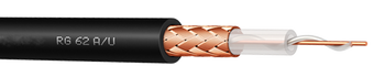 Alpha Wire RG 62A/U 93 Impedance Braid Shield PVC Jacket Coaxial Cable