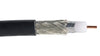 Belden 1186A 20 AWG solid Aluminum braid shield PVC jacket Black CATV Coax Cable
