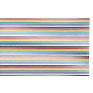 Alpha Wire 3540/7 24 AWG 7/32 stranding 10 Element 150_600V PVC Insulation Hook Up Wire Ribbon Cable