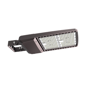 Aeralux Rizzuto 100-Watts 4000K CCT 100V-277V Type-2 Black Outdoor Area Light