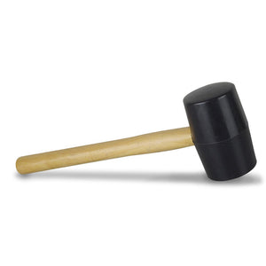 9-1/4" Rubber Mallet W/ Wood Handle Econoco RM/1