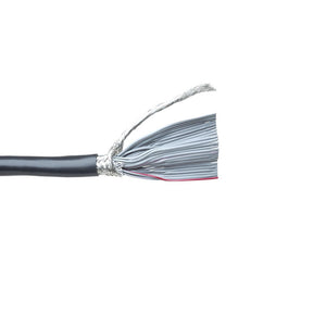 Alpha Wire 6415 24 AWG 4 Pair 300V Foil Braid PE Insulation Communication Control Industrial Cable