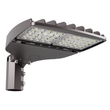 Aeralux GENESYS 80-Watts 277V-480V 4000K CCT Black Type-2 Outdoor Light