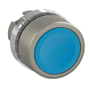 22mm ABB Non-Illuminated Push Button Operator Blue Flush Style P9M-PNLG