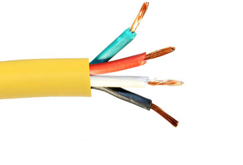 1000' 10/4 SOOW Yellow Portable Cord 600V UL-CSA