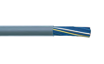 Alpha Wire M14125RW 14 AWG 25 Conductor Red Unshielded PVC Insulation 600V Industrial Series M Cable