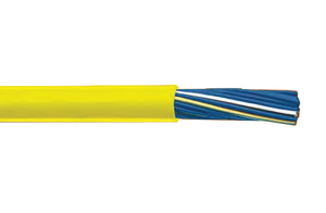 Alpha Wire MP14107LW 14 AWG 7 Conductor Dark Blue Unshielded 600V PVC Industrial Series P Stationary Control Cable
