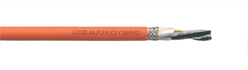 116401 LÜTZE SILFLEX® M (C) PVC SERVO 0.6/1 kV Motor/energy Supply Cable (4G1.5) UL Shielded