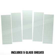 12"W x 36"L Tempered Glass Shelves Econoco SHGL1236 (Pack Of 5)