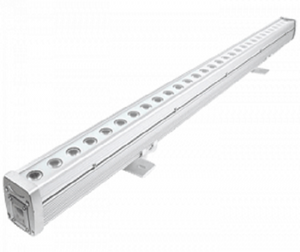 RGB/DMX Linear LED Wall Washer 36W 40K 96-256VAC 3,600 Lumens