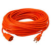 14 AWG 3C SJTW Orange Contractor Grade Extension Cord Cable (25FT Cord) &(100FT Cord)