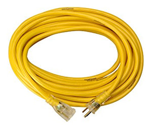 10 AWG 3 SJTW Yellow Heavy Duty Extension Cable
