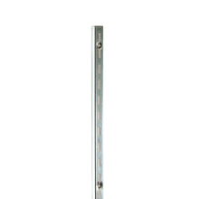72" Medium Weight 1/2" Slots On 1" Center - Slotted Standard Satin Zinc Econoco SS10/72 (Pack of 10)
