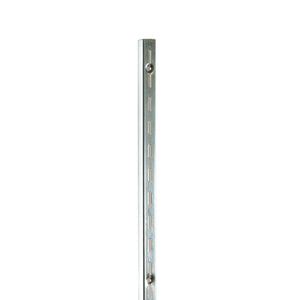 72" Medium Weight 1/2" Slots On 1" Center - Slotted Standard Satin Zinc Econoco SS10/72 (Pack of 10)