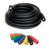 4/0 AWG 1C Type W Portable Round Power Cable Assembly With Male and Female Cam-Lok And Bare End, 25ft Lead