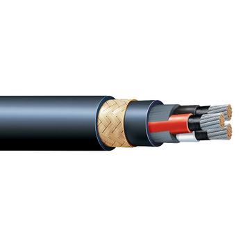 P-LSXTPO-BS2C2/0 2/0 AWG 2 Core IEEE 1580 Type LSXTPO Armored And Sheathed LSHF Flame Retardant Power Cable