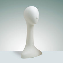 Female Abstract Head Display Matte White WH24