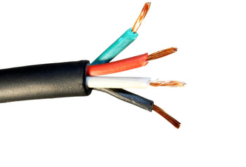 250' 2/4 SOOW Black Portable Power Cable 600V Non UL