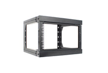 6U Wall Mount Open Frame Rack – Front Swing Out 047-WSM-0626