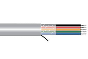 5300C Xtra-Guard® 1 PVC Control Cable - 24 AWG - Conductor - SupraShield - 5 Elements
