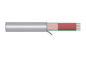 85407CY Xtra-Guard® Flex PVC and PUR Jacket - 14 AWG - BRAID - 7 Elements