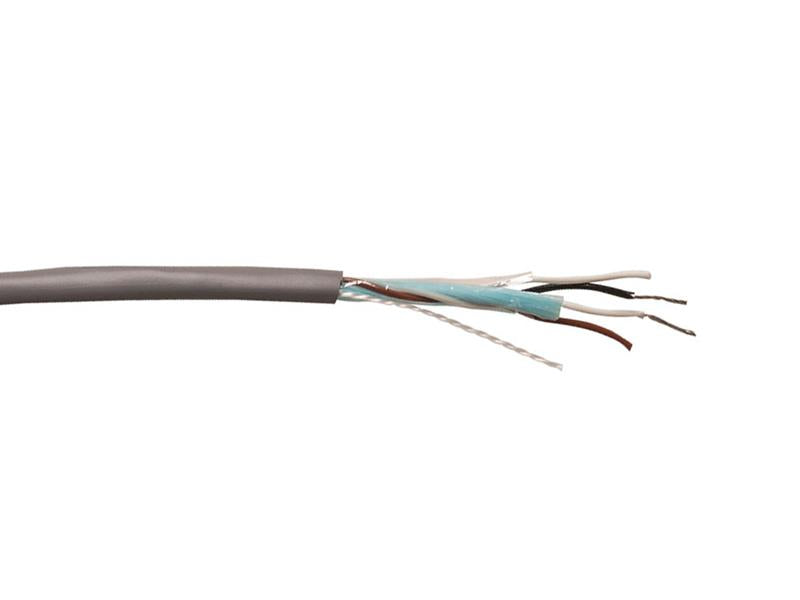 Alpha Wire 5261C 24 AWG 1 Pair 300V Unshielded SR-PVC Insulation Xtra Guard Performance Cable