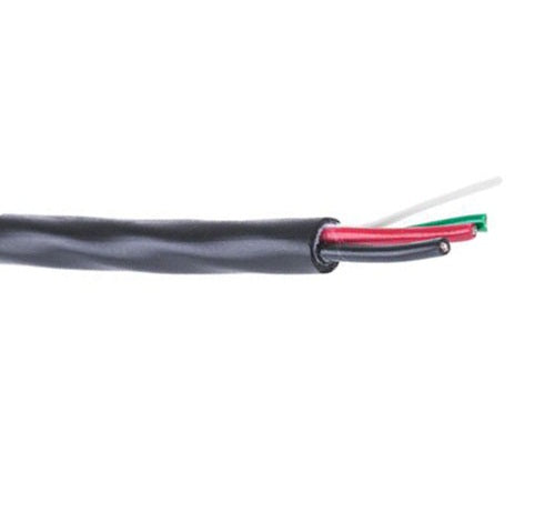 Alpha Wire 25004 22/4 22 AWG 4 Conductors Unshielded 300V Xtra Guard-2 Abrasion Resistant PUR Cable