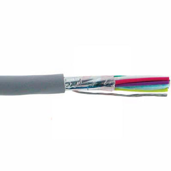 Alpha Wire 5450/12 14/12 14 AWG 12 Conductors 600V Foil PVC Insulation Xtra Guard Performance Cable