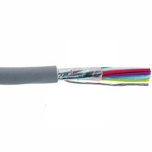 Alpha Wire 5370C 16/10 16 AWG 10 Condutors 300V Foil PVC insulation Xtra Guard Performance Cable