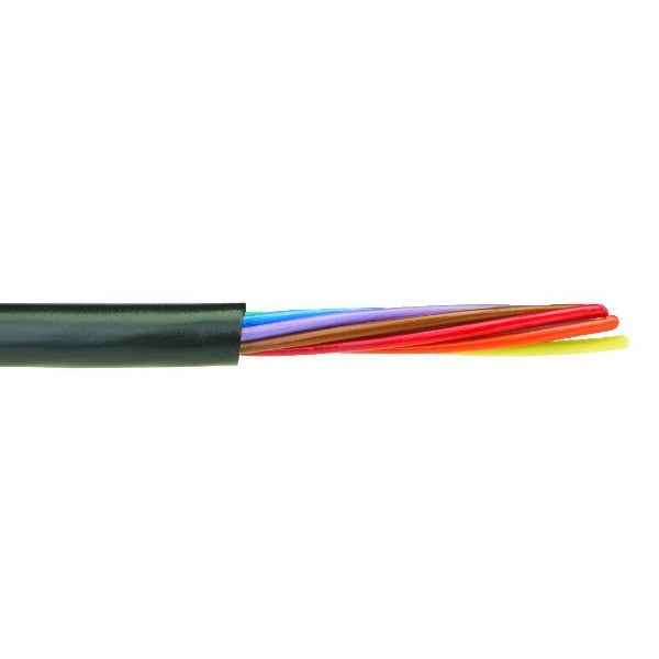 Alpha Wire 35430/2 18 AWG 2 Conductor Foil PVC Insulation 600V Xtra Guard 3 Direct Burial Cable