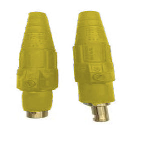 2 AWG - 2/0 AWG UL/CSA TPE Male Cam-Lok Connector 600V